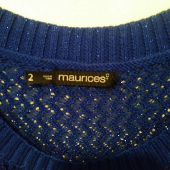 Colder Shoulder Crochet Sweater - Picture 3 of 3